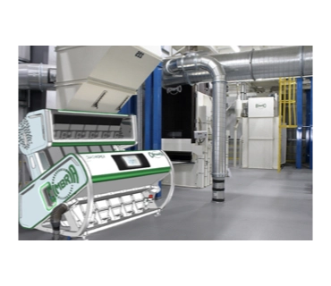 Concept macchinario smistamento sementi