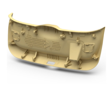 Rivestimento interno portellone posteriore